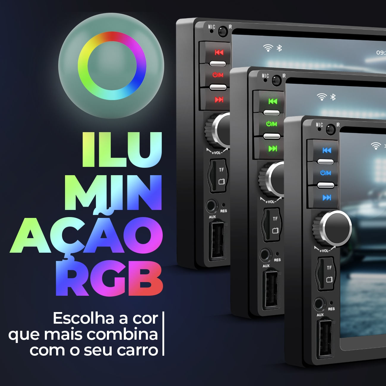 Encontraproduto.com.br - Central Multimídia 2 Din 7