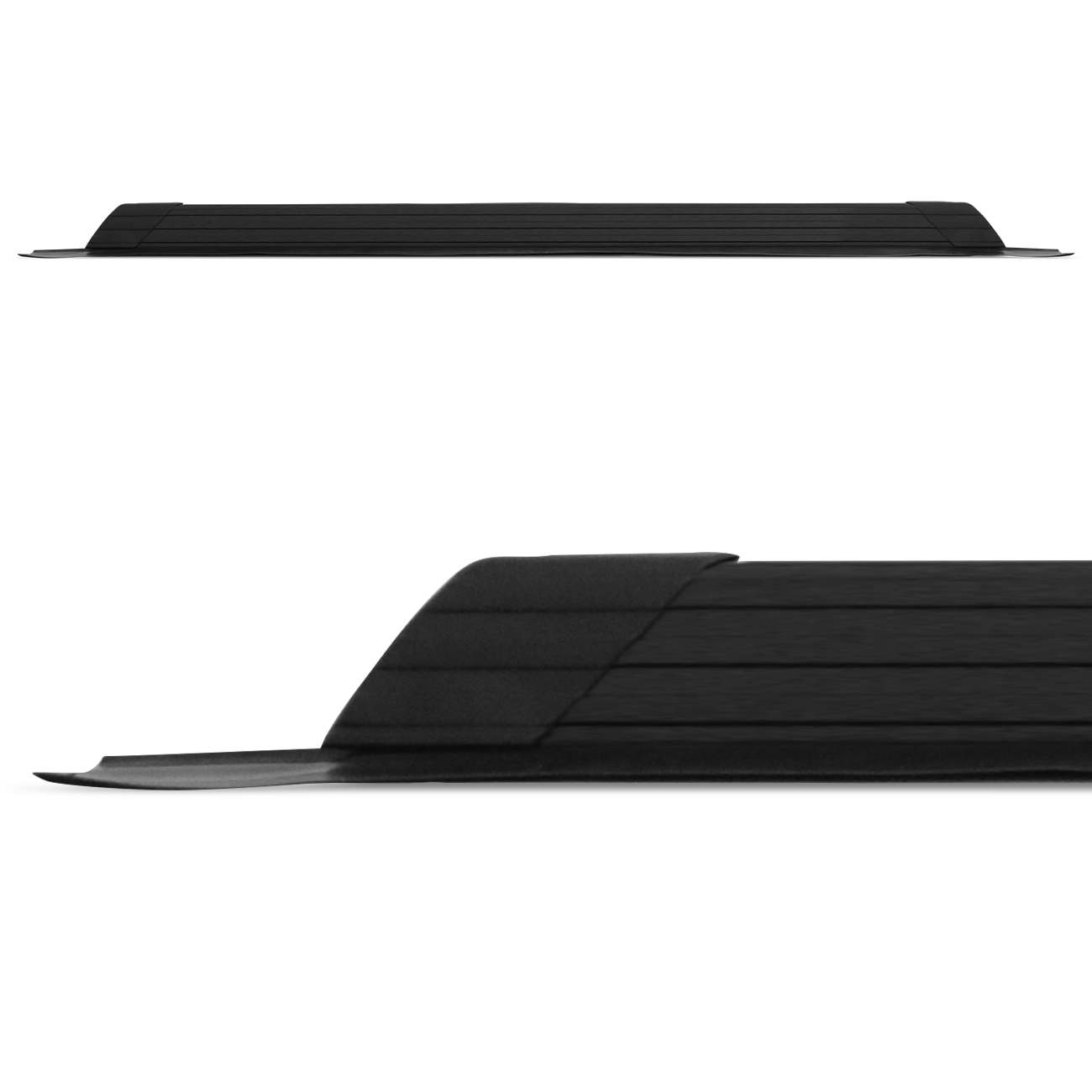 Estribo Lateral Fiat Strada 2021 2022 CD CS Alumínio Preto Bepo SUV II