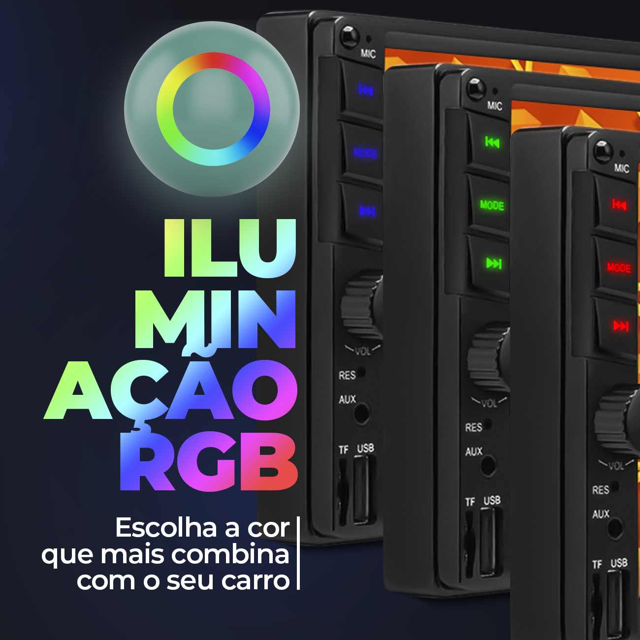 Encontraproduto.com.br - Central Multimídia Corsa Montana Vectra Meriva Multilaser MP5 2Din BT Espelhamento Prata