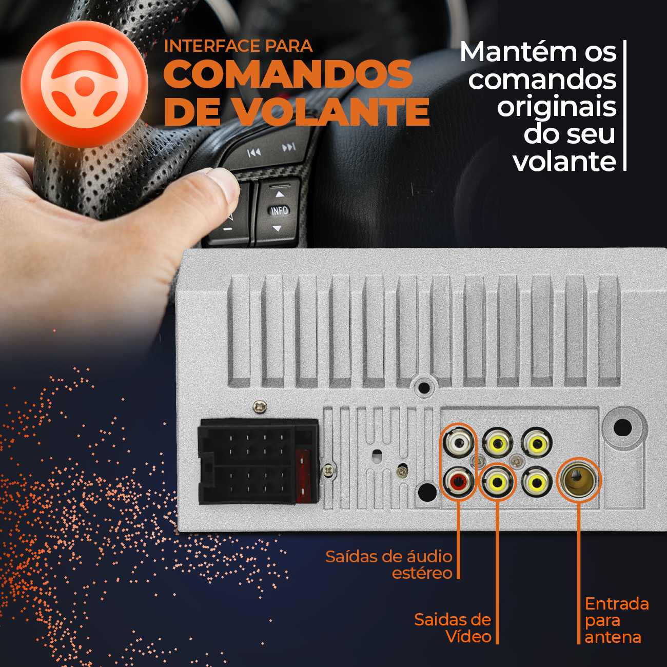Encontraproduto.com.br - Central Multimídia Corsa Montana Vectra Meriva Multilaser MP5 2Din BT Espelhamento Prata