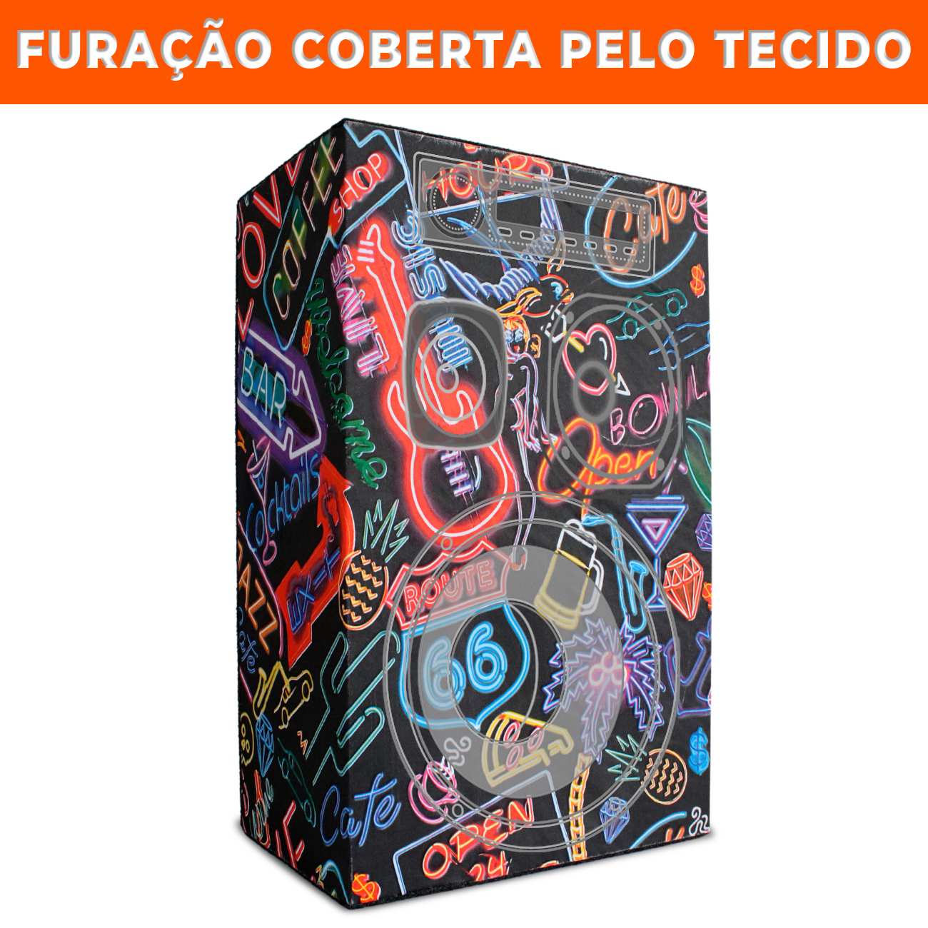 Caixa de Som Bob Esponja Residencial Vazia Falante 12