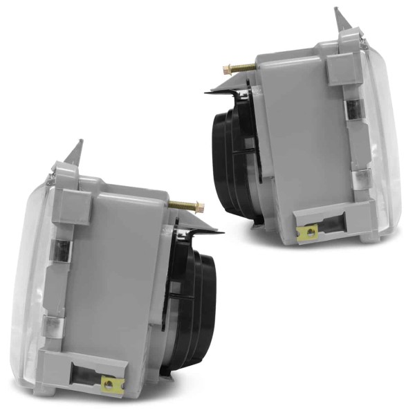 Encontraproduto.com.br - Farol Sprinter 1995 1996 1997 1998 1999 2000 2001 2002 Máscara Cromada Foco Simples H1