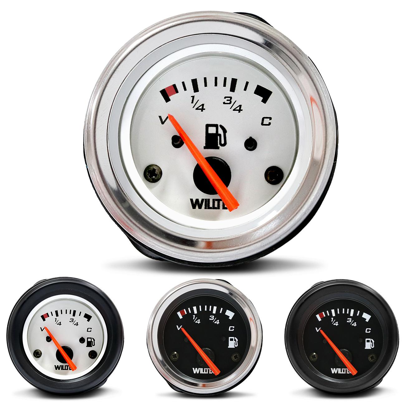 Indicador de Combustível Universal V=70 C=7 52mm Willtec