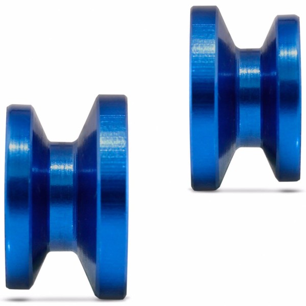 Encontraproduto.com.br - Trava Parachoque Rebaixado Quick Release Anilha Fixação Azul Dourada Preto Vermelho Shutt Universal