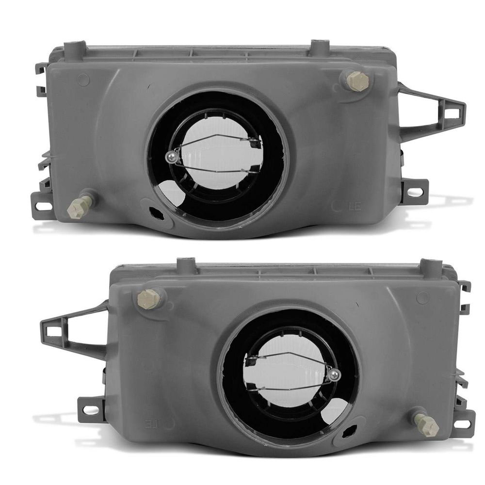 Encontraproduto.com.br - Kit Farol Uno Fiorino 1991 a 2003 Premio Elba 1991 a 1996 Foco Simples