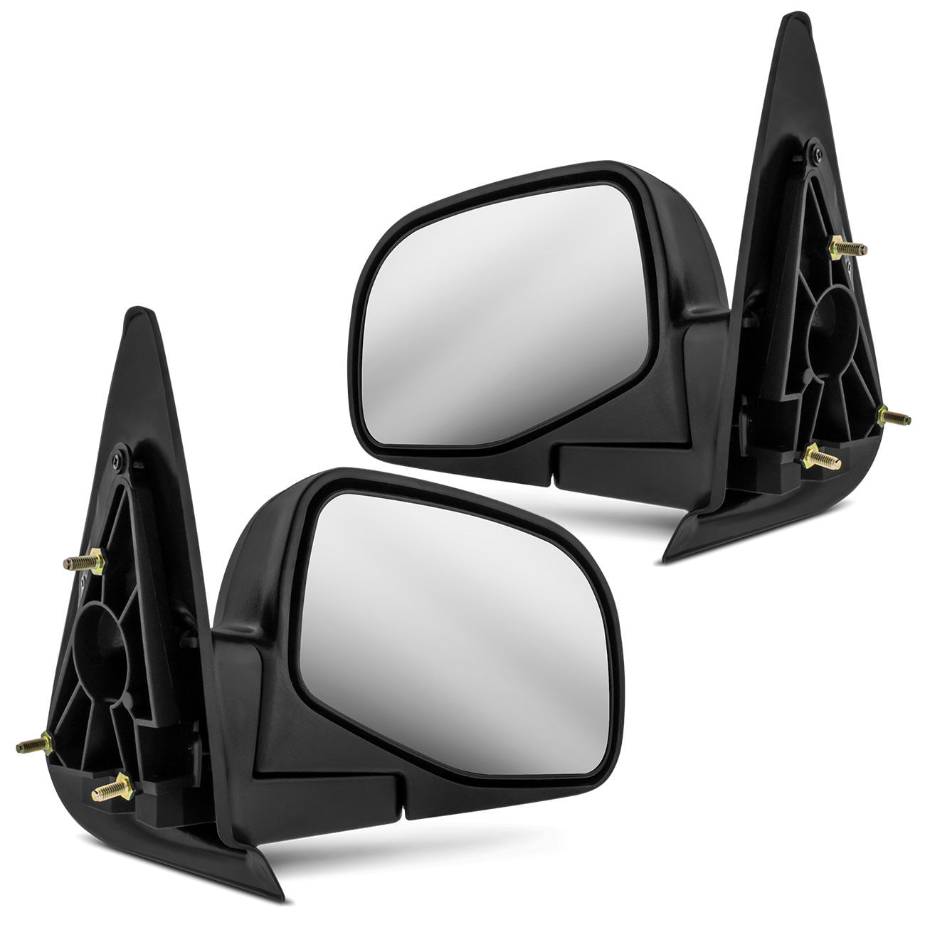 Encontraproduto.com.br - Retrovisor Ranger 1998 1999 2000 2001 2002 2003 2004 Preto sem Controle