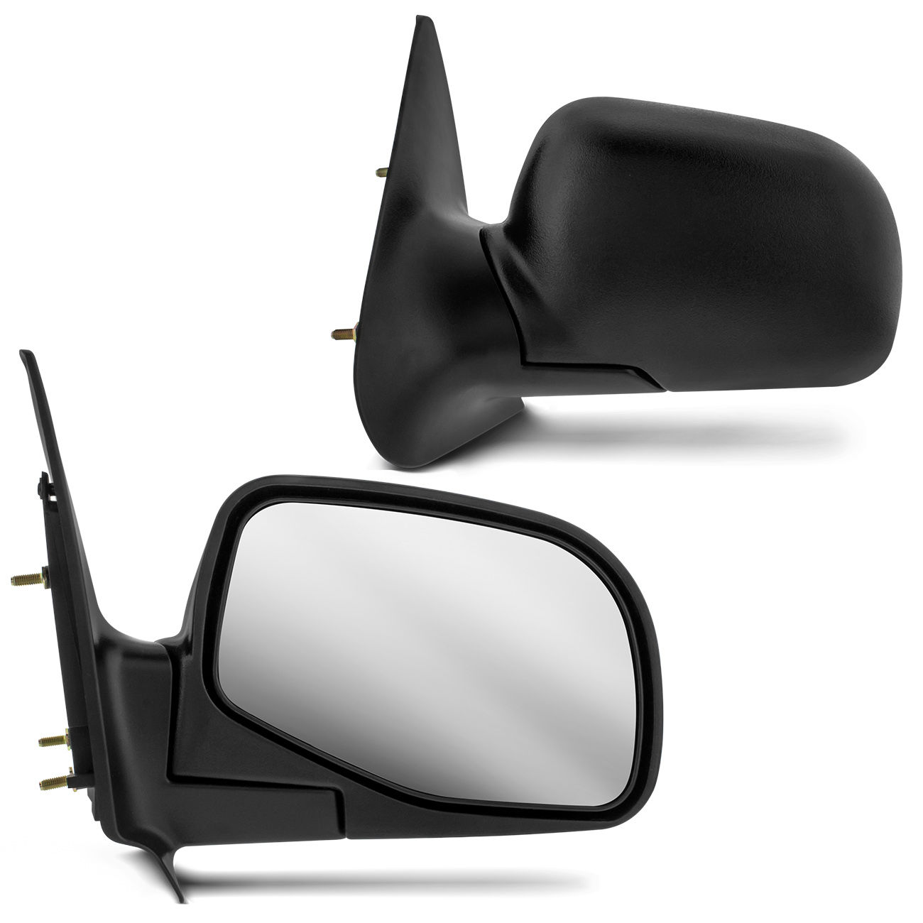 Encontraproduto.com.br - Retrovisor Ranger 1998 1999 2000 2001 2002 2003 2004 Preto sem Controle