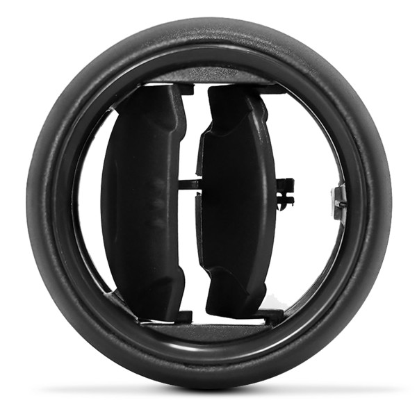 Encontraproduto.com.br - Difusor de Ar Lateral Ford Ka 2015 a 2020 Preto Com Aro Cromado Prata Vermelho Branco
