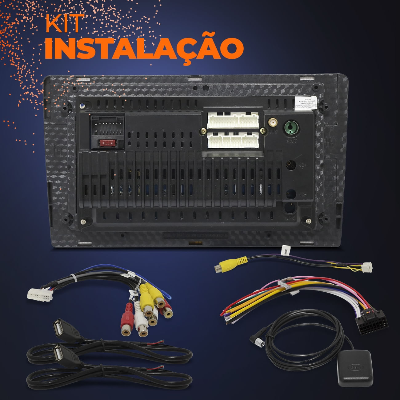 Encontraproduto.com.br - Central Multimidia Strada 20 a 23 Fiorino Partner 22 23 9 Pol Full Touch Bt Espelha Wifi Friso Black