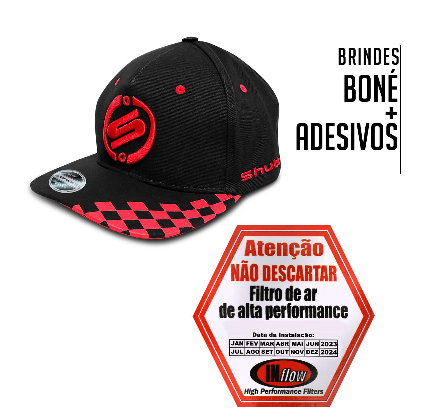 Encontraproduto.com.br - Filtro de Ar Esportivo Inflow Fiat Toro Pulse Fastback 2021 2022 2023 HPF8697
