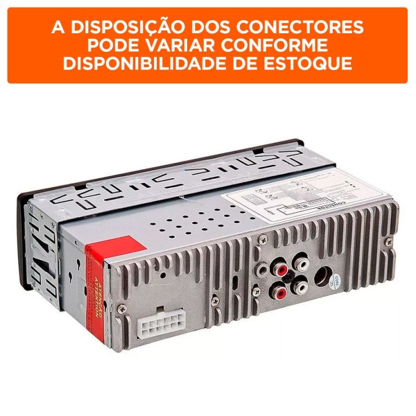 Encontraproduto.com.br - MP3 Player Automotivo Knup KP-C18BH Bluetooth USB Micro SD Auxiliar P2 Rádio FM Microfone