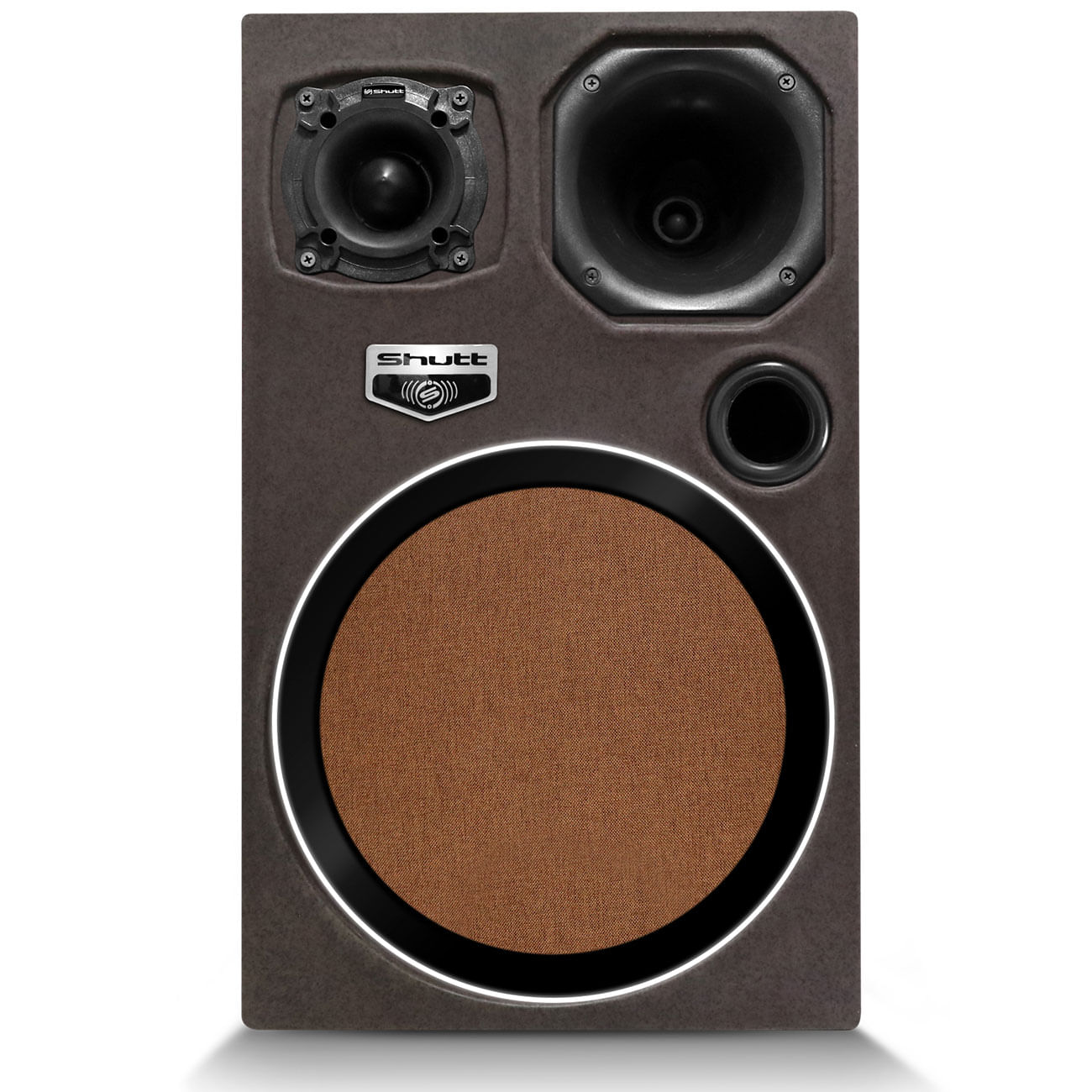 Encontraproduto.com.br - Caixa Som Bob Igreja Residencial Shutt 600w RMS Bilvolt Bluetooth Rádio FM USB Bi Amplificada LED