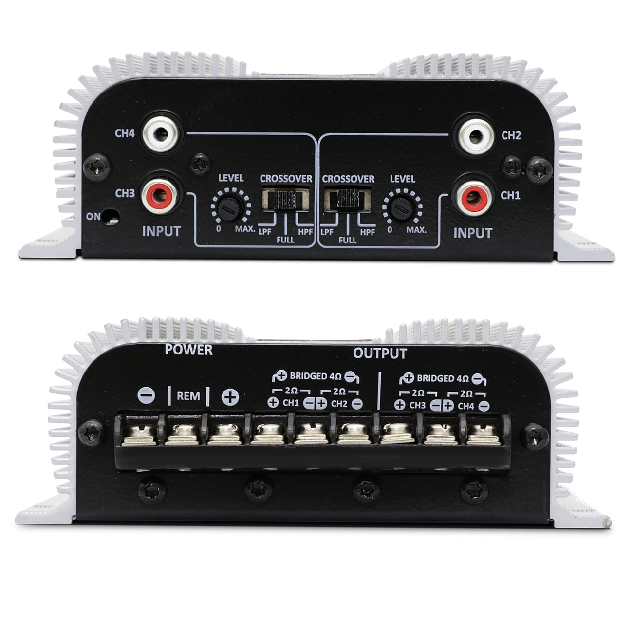 Encontraproduto.com.br - Caixa Som Trio Champion Shutt 800w RMS Subwoofer Concept 12 Pol + Módulo TS400 Grave Forte Carro LED
