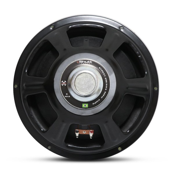 Encontraproduto.com.br - Alto Falante Subwoofer Shutt Concept 12 Polegadas 200W RMS 4 Ohms Bobina Simples Preto