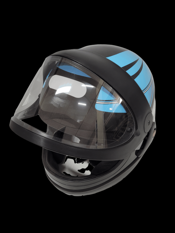 Encontraproduto.com.br - Capacete san marino oceano preto/azul 60