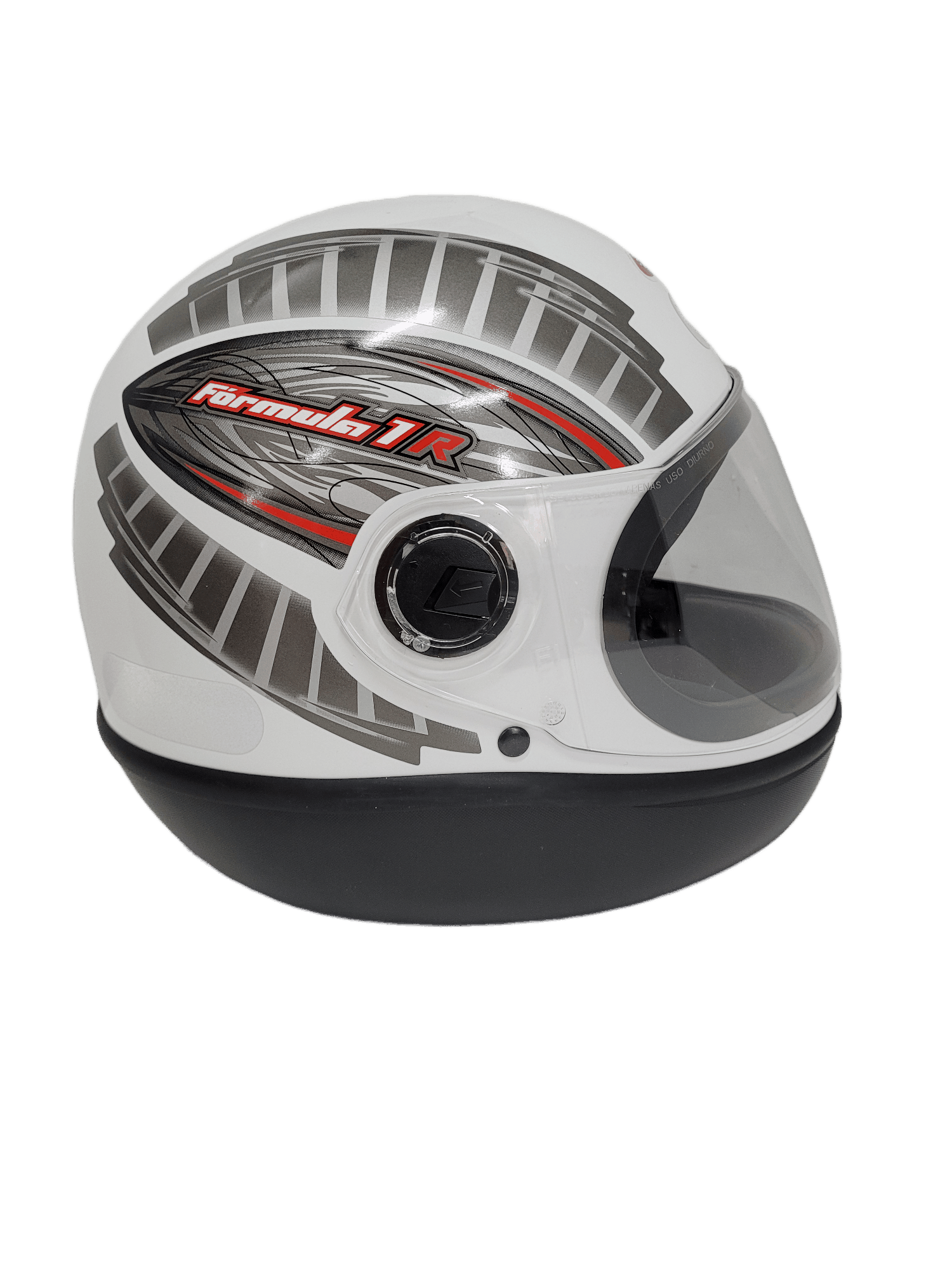 Encontraproduto.com.br - Capacete formula 1 branco 56