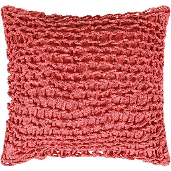Encontraproduto.com.br - Capa Almofada Casual Indy Cordas 43X43 Pink