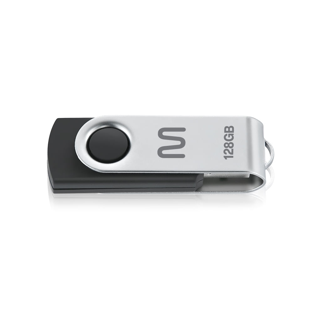 Encontraproduto.com.br - Pendrive Twist 128gb Preto Multilaser - PD591OUT [Reembalado]