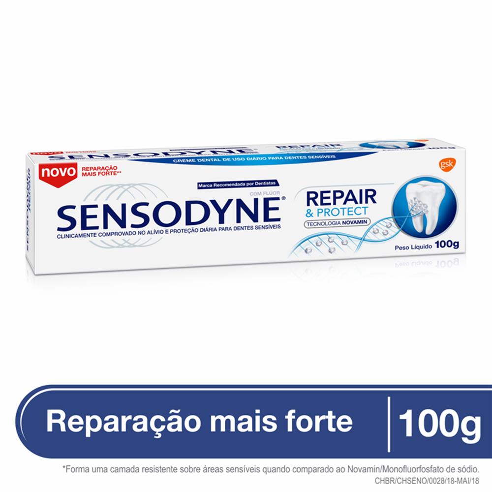 Creme Dental Sensodyne Repair&Protect 100g