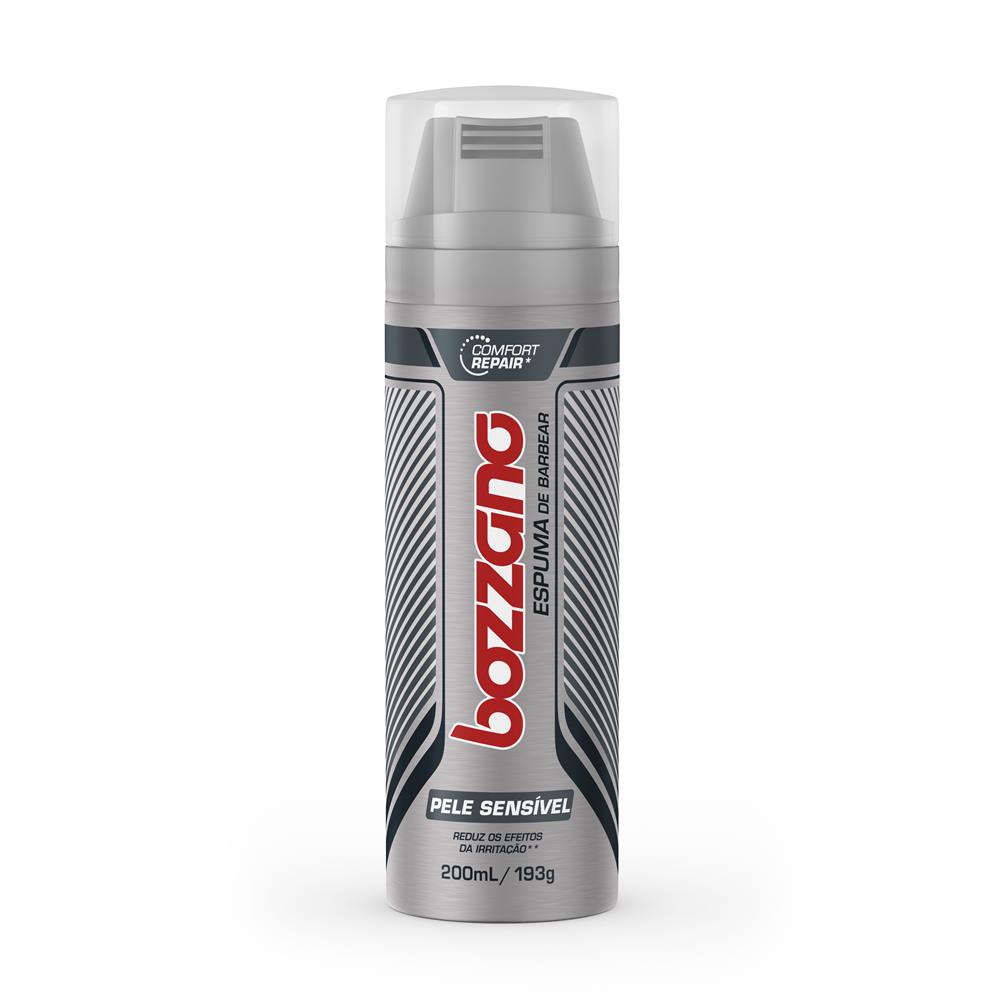 Espuma de Barbear Bozzano pele sensível 193g
