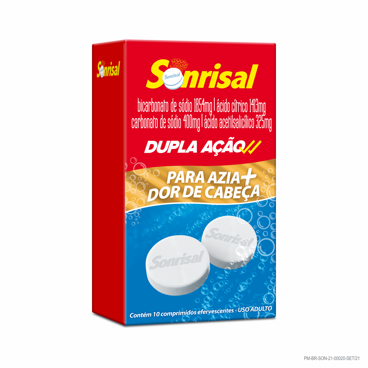 Sonrisal com 10 Comprimidos Efervescentes