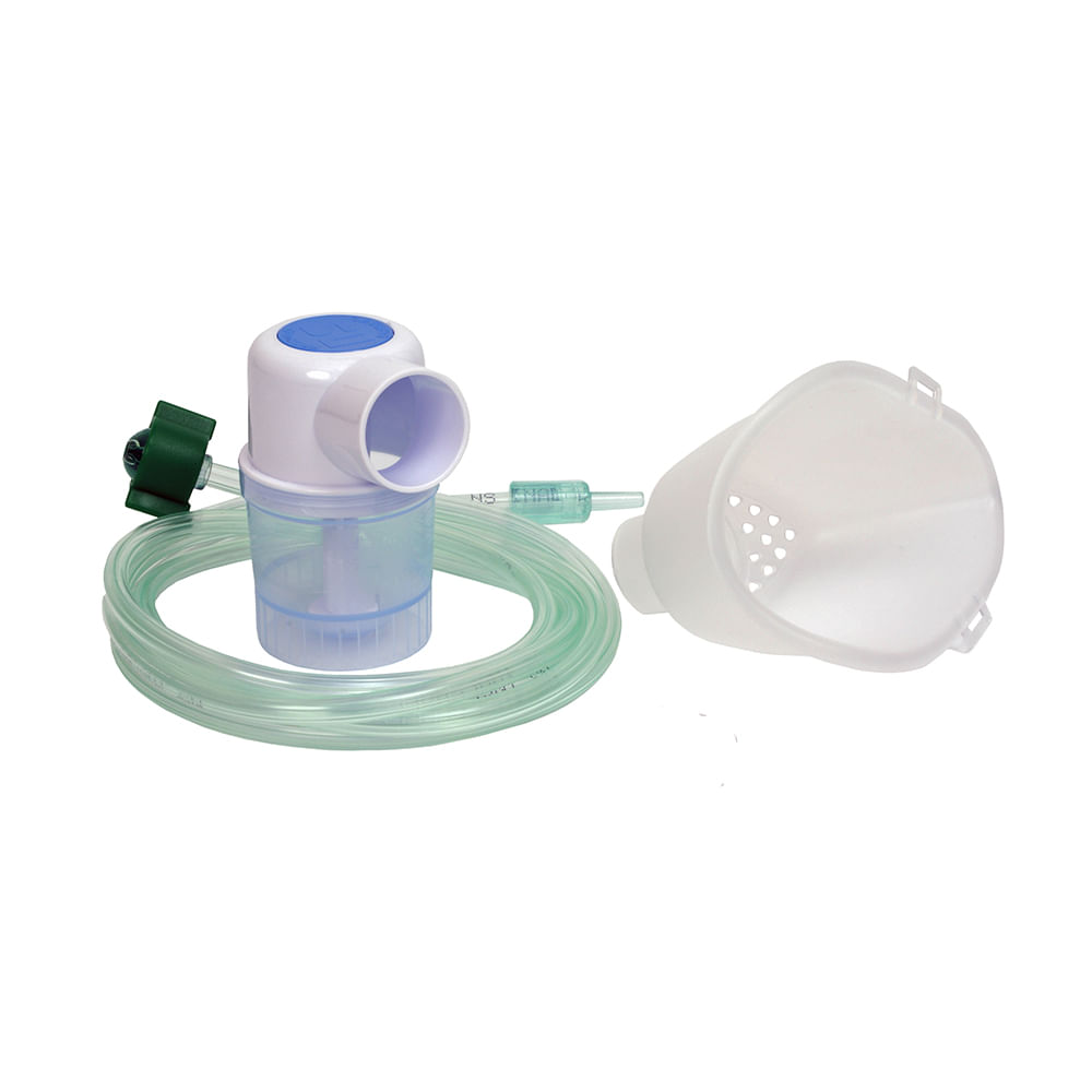 Kit Micro Nebulizador com Máscara Infantil para Oxigênio I-205/IVD1.6