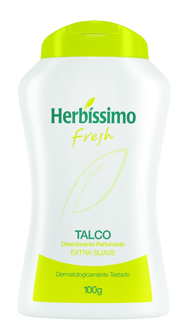 Talco Herbíssimo fresh 100g