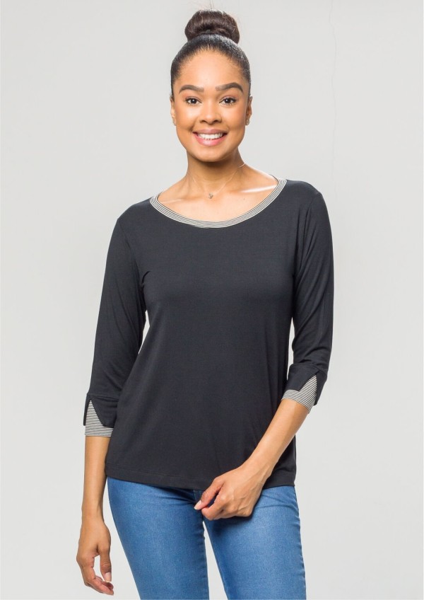 Blusa Básica Preto | Pau a Pique