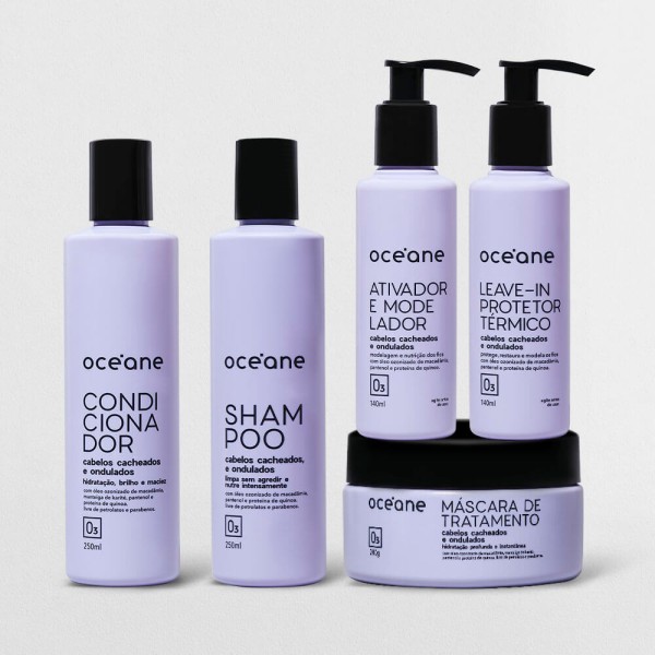 Encontraproduto.com.br - Kit Completo para Cabelos Cacheados e Ondulados (5 Produtos)