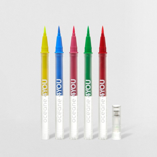 Encontraproduto.com.br - Kit Caneta Delineadora Flash Color Pen Neon 4you (5 Produtos)