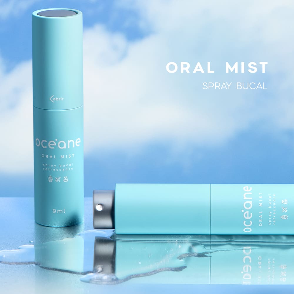 Kit Spray Bucal de Menta com Refil Travel (2 Produtos)