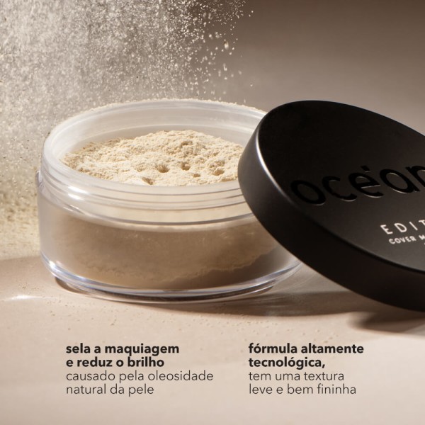 Encontraproduto.com.br - Kit Primer Facial + Pó Translúcido Solto Océane Edition (2 Produtos)