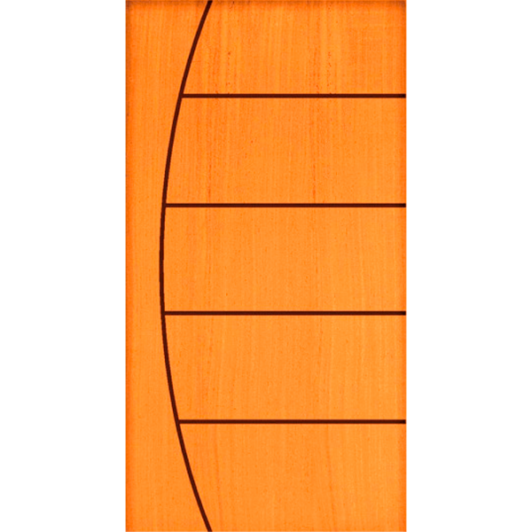 Porta Decorada Eco C06 210x80cm Angelin – BASSANI