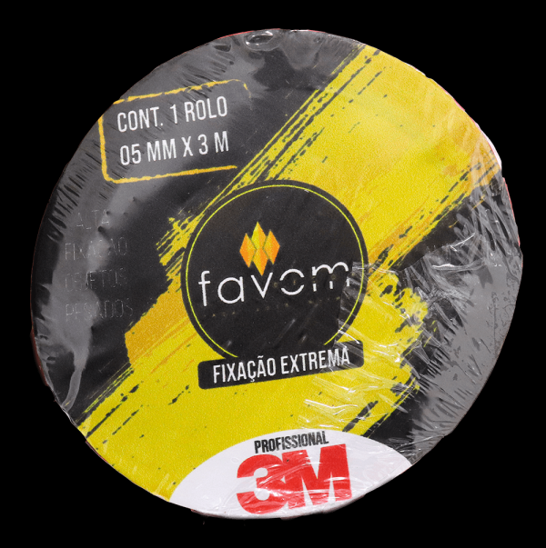 Encontraproduto.com.br - Fita Adesiva Dupla Face 3M VHB Fixa Forte Transparente de 5 mm com 3 metros