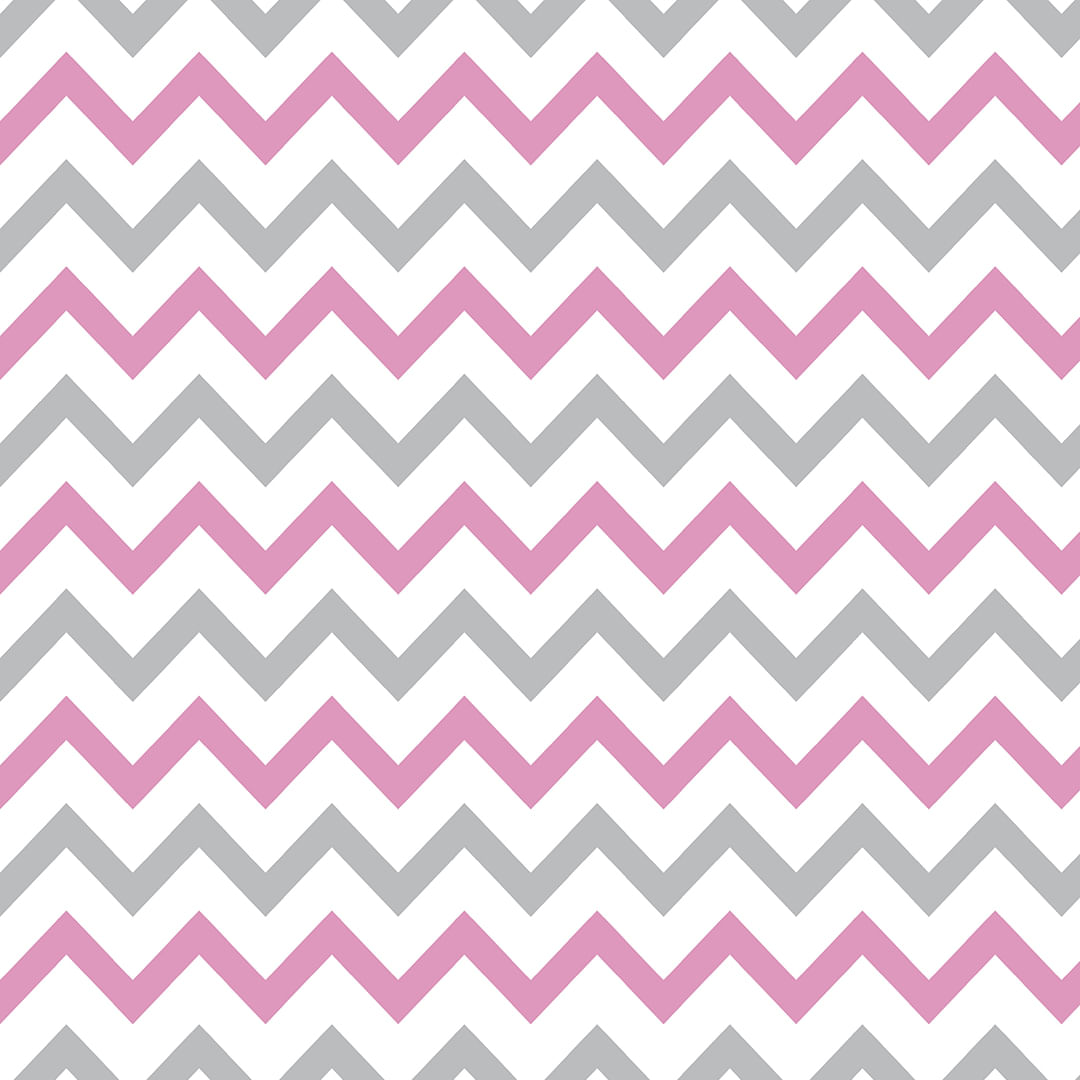 Encontraproduto.com.br - Papel de Parede Adesivo Chevron Rosa e Cinza - Medidas: 48 x 300 cm