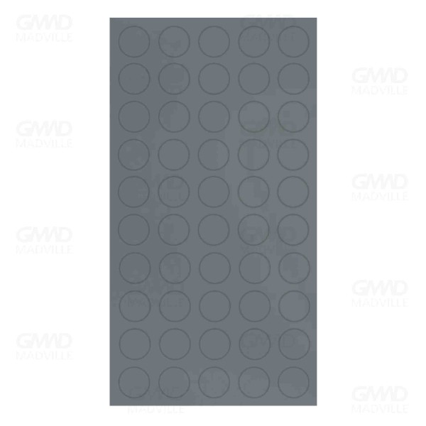 Encontraproduto.com.br - Tapa Furo 12mm Cinza Sagrado Essencial Duratex com 50 Un. - J Neto