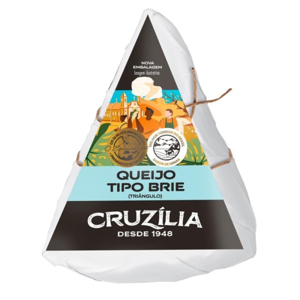 Encontraproduto.com.br - Queijo Brie Cruzília Reserva Foma Kg