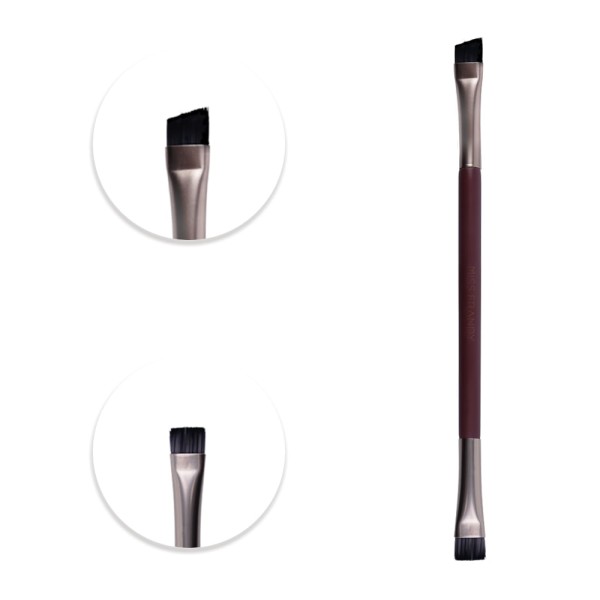 Encontraproduto.com.br - Pincel Duo p/ Sobrancelha | Linha Marsala | Miss Frandy