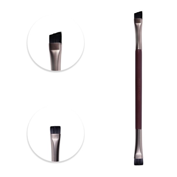 Encontraproduto.com.br - Pincel Duo p/ Sobrancelha | Linha Marsala | Miss Frandy