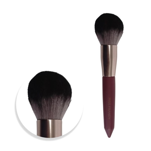 Encontraproduto.com.br - Pincel p/ Pó G - Linha Marsala - Miss Frandy