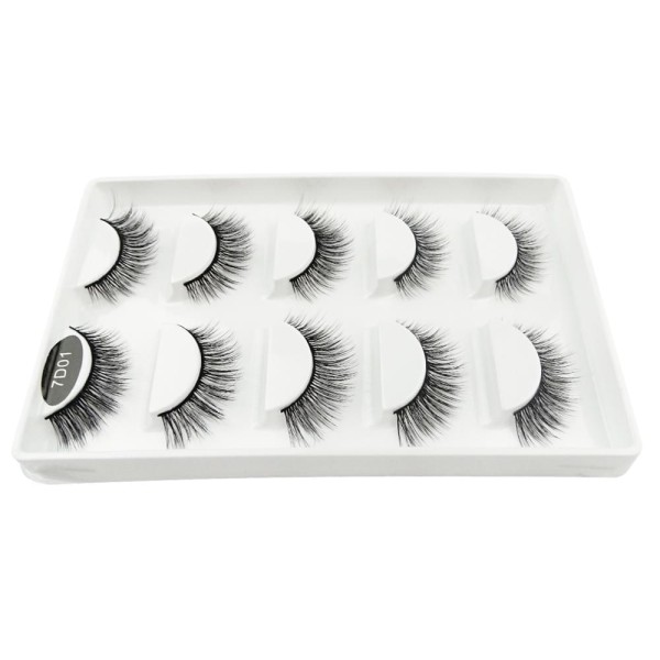 Encontraproduto.com.br - Cílios Postiços Premium 5 pares 7D01 | Le Vangee