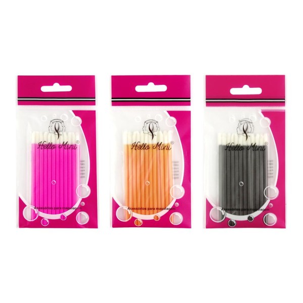 Encontraproduto.com.br - Aplicador de Batom (12 unidades) | Hello Mini