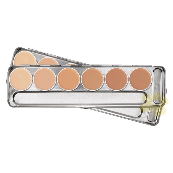 Encontraproduto.com.br - Dermacolor 06 Cores D1W-D6W | Kryolan