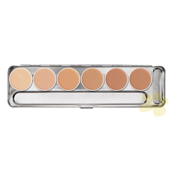Encontraproduto.com.br - Dermacolor 06 Cores D1W-D6W | Kryolan