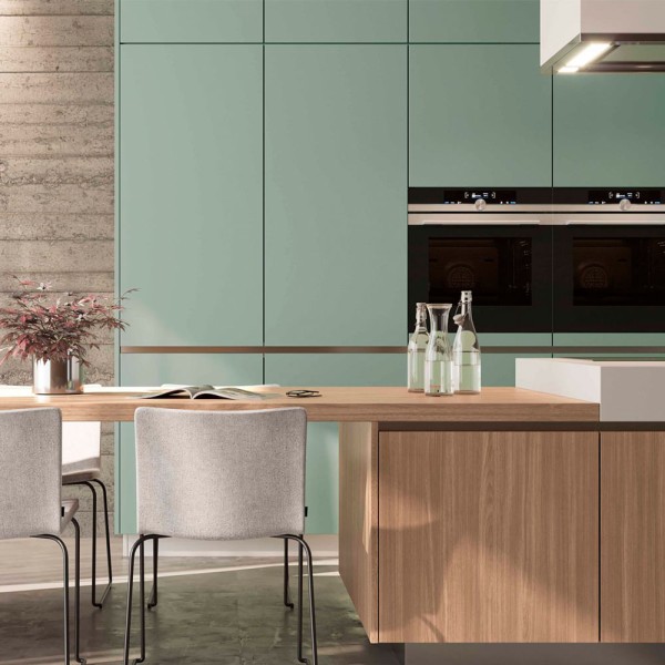 Encontraproduto.com.br - MDF Verde Jade 2,75x1,85m Matt - Arauco