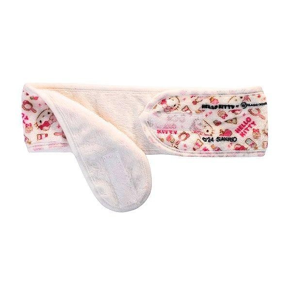 Encontraproduto.com.br - VBHK-01B Faixa de Cabelo c/ Velcro - Hello Kitty - Klass Vough