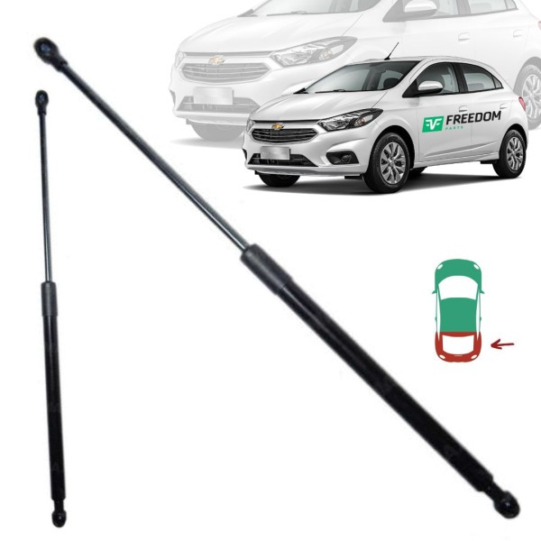 Amortecedor do porta mala gm onix 2012 kit c/ 2 unidades