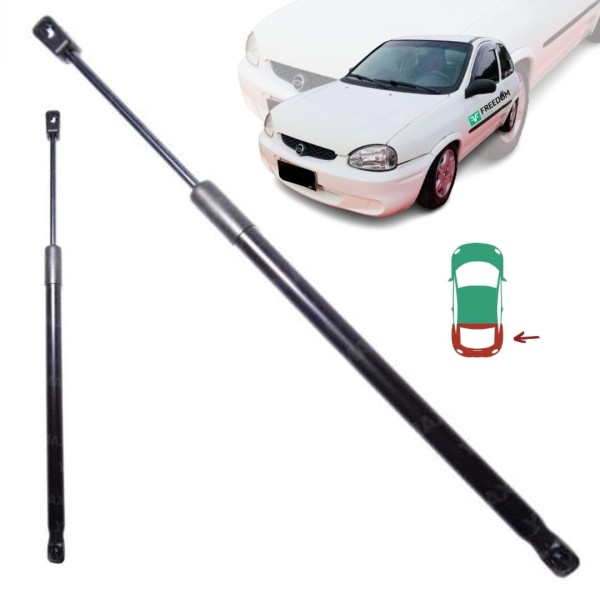 Amortecedor do porta mala gm corsa hatch wagon 1994 a 2001 kit c/ 2 unidades