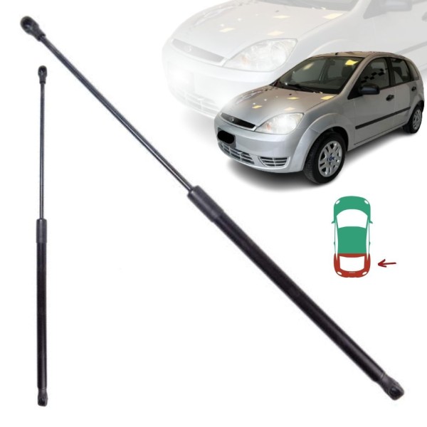 Encontraproduto.com.br - Amortecedor do porta mala ford fiesta hatch 2003 kit c/ 2 unidades