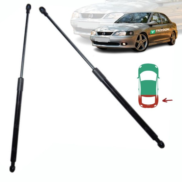 Encontraproduto.com.br - Amortecedor do porta mala gm vectra 1996 a 2004 kit c/ 2 unidades